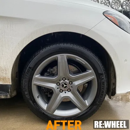[리휠][진주휠도색] 벤츠 GLE 350d 4MATIC 순정휠 라이트 그레이 휠도색 / 진주, 창원, 순천