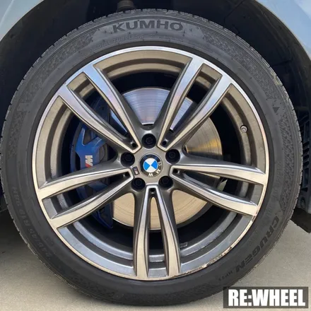 [리휠][분체도장] BMW 630d GT 19인치 순정휠 다이아몬드 컷팅 휠복원 작업후기 / 진주, 창원, 순천