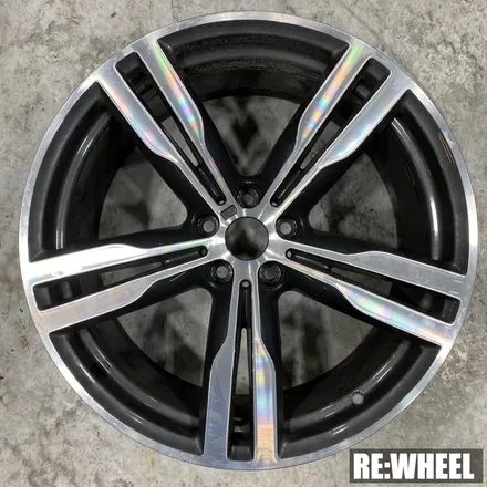 [리휠][거제휠복원] BMW 640i GT 순정휠 다이아몬드 컷팅 휠복원 / 진주, 창원, 순천