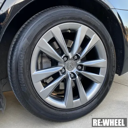[리휠][양산휠도색] 렉서스 LS460 AWD 순정휠 하이퍼 실버 휠복원 / 진주, 창원, 순천