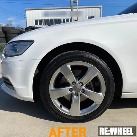 [리휠][광양휠복원] 아우디 A6 2.0 TDI 하이퍼 실버 휠복원 / 진주, 창원, 순천