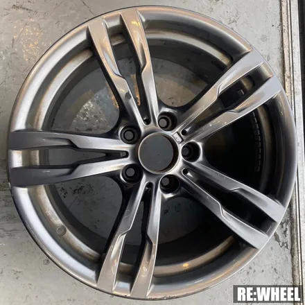 [리휠][분체도장] BMW 320d 441M 18인치 순정휠 고스트크롬 휠도색 작업후기 / 진주, 창원, 순천