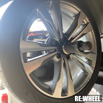 [리휠][부산휠복원] 벤츠 S400d 4MATIC 19인치 순정휠 휠복원 / 진주, 창원, 순천