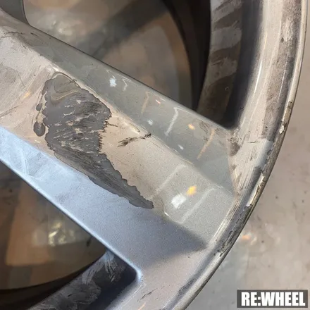 [리휠][진주휠복원][벤츠휠복원][수입차휠복원] 벤츠 CLS 350 18인치 순정휠 실버 휠복원 작업후기 / 진주, 창원, 순천
