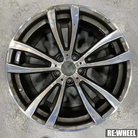 [리휠][자동차휠복원] BMW X6 20인치 순정휠 다이아몬드 컷팅 휠복원 작업후기 / 진주, 창원, 순천
