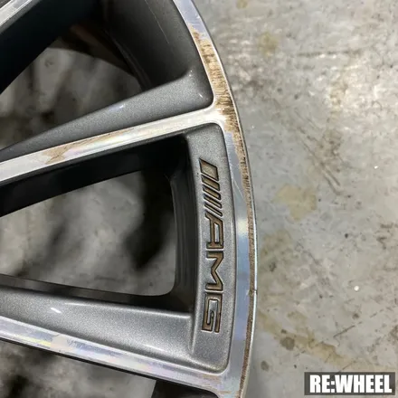 [리휠][김해휠복원] 벤츠 S350d 4MATIC 다이아몬드 컷팅 휠복원 작업후기 / 진주, 창원, 순천