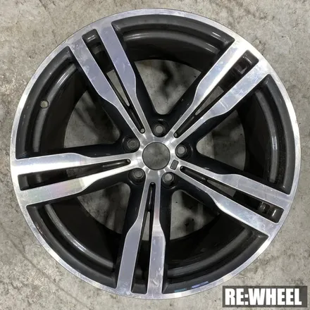 [리휠][거제휠복원] BMW 640i GT 순정휠 다이아몬드 컷팅 휠복원 / 진주, 창원, 순천