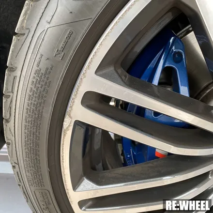 [진주 리휠] 경남 진주 휠복원 BMW 530i 19인치 순정휠 다이아컷팅수리 / 진주, 창원, 순천