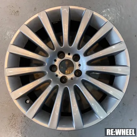[리휠][분체도장] BMW 740Li 19인치 순정휠 실버 휠복원 작업후기 / 진주, 창원, 순천