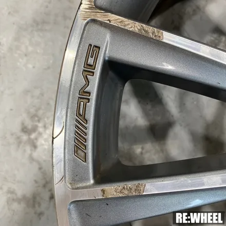 [리휠][김해휠복원] 벤츠 S350d 4MATIC 다이아몬드 컷팅 휠복원 작업후기 / 진주, 창원, 순천