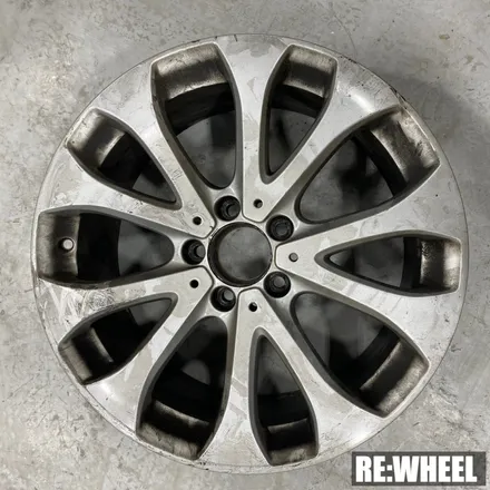 [리휠][진주휠복원] 벤츠 E220d 익스클루시브 4MATIC 실버 휠복원 / 진주, 창원, 순천