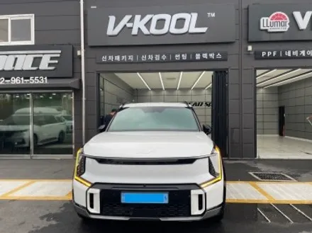 광주 EV9 썬팅 브이쿨K 열차단 반사 필름 시공으로 완성됩니다 / 광주 광산구 수완동