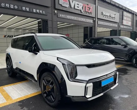 광주 EV9 썬팅 브이쿨K 열차단 반사 필름 시공으로 완성됩니다 / 광주 광산구 수완동