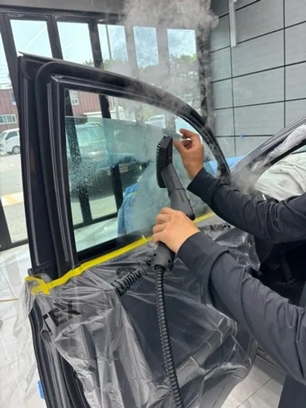 투싼 레이노 F95 광주 썬팅 재시공 잘하는 곳 추천 / 광주 광산구 수완동