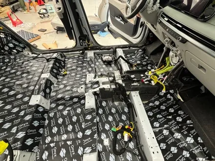 [광주방음] 팰리세이드 실내바닥 도어 본넷 방음 전체 시공기 / 광주 광산구 수완동