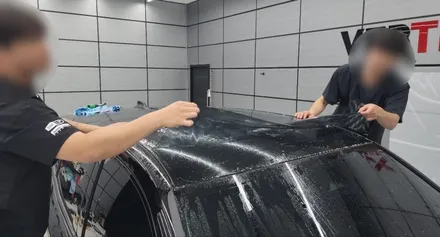 광주 PPF 전문 르노 필랑트 글라스 썬루프 열차단 시공 후기 / 광주 광산구 수완동