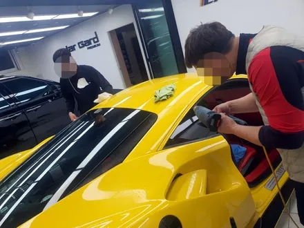 광주썬팅 페라리 격에 맞게 숙련된 쉐이빙으로써 고퀄 K모터스 / 광주 광산구 수완동