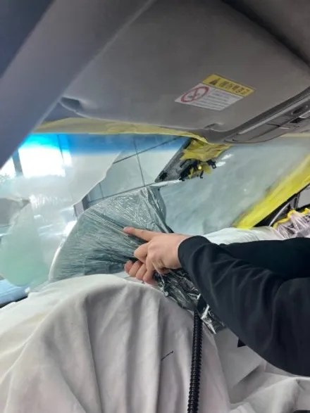 광주 썬팅 재시공 제네시스G80 봄맞이 버텍스로 새단장 / 광주 광산구 수완동