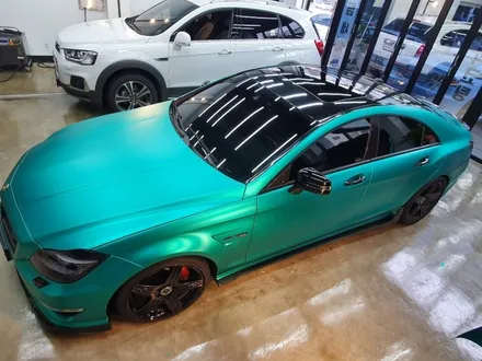 인천랩핑 부분랩핑 CLS63 AMG 루프스킨 / 인천 서구 가정동