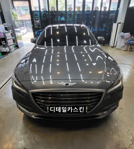 인천 서구  제네시스G80 실내카본랩핑 시공 / 인천 서구 가정동