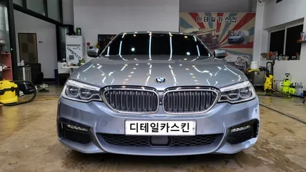 [BMW 520D] 3M 쿨그레이(시멘트색상) 전체 랩핑 시공 / 인천 서구 가정동