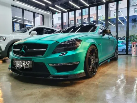 인천랩핑 중국산필름제거 벤츠 CLS63 AMG 전체렙핑 재시공 / 인천 서구 가정동