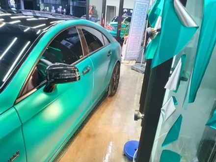 인천랩핑 부분랩핑 CLS63 AMG 루프스킨 / 인천 서구 가정동