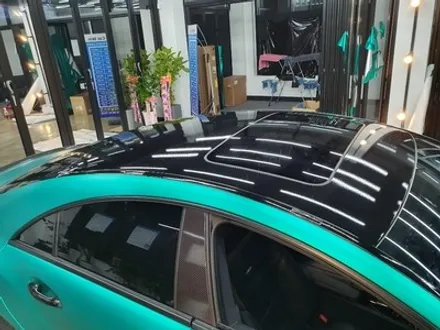 인천랩핑 부분랩핑 CLS63 AMG 루프스킨 / 인천 서구 가정동