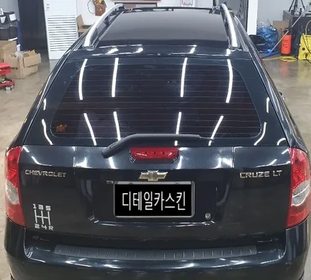 인천루프스킨 라세티 왜건 손상된 루프를 랩핑필름으로 커버하기~ / 인천 서구 가정동