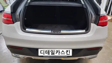 [벤츠 GLE쿠페] 순정 느낌의 유광 화이트 전체랩핑 시공 / 인천 서구 가정동