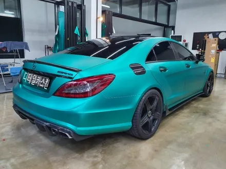 인천랩핑 중국산필름제거 벤츠 CLS63 AMG 전체렙핑 재시공 / 인천 서구 가정동