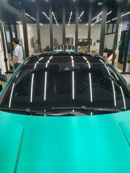 인천랩핑 부분랩핑 CLS63 AMG 루프스킨 / 인천 서구 가정동