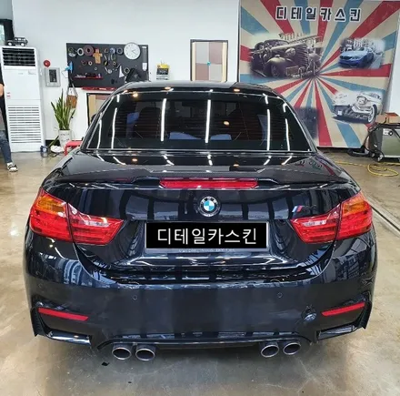 인천 서구 가정동 청라 루원시티 BMW M4(F83) 컨버터블 랩핑제거 / 인천 서구 가정동