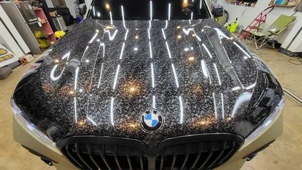 인천 서구 가정동 bmw x7 무광카키그린 전체랩핑 시공 / 인천 서구 가정동