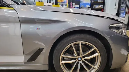 [BMW 520D] 3M 쿨그레이(시멘트색상) 전체 랩핑 시공 / 인천 서구 가정동