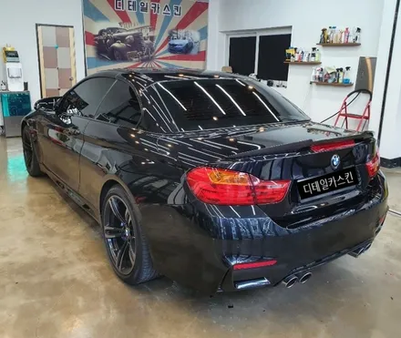 인천 서구 가정동 청라 루원시티 BMW M4(F83) 컨버터블 랩핑제거 / 인천 서구 가정동
