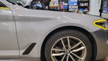 [BMW 520D] 3M 쿨그레이(시멘트색상) 전체 랩핑 시공 / 인천 서구 가정동
