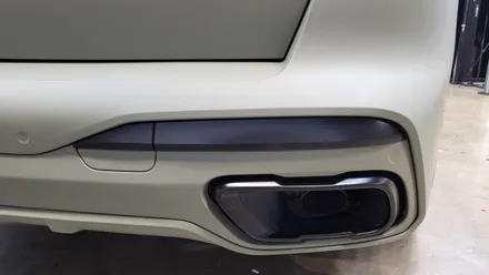 인천 서구 가정동 bmw x7 무광카키그린 전체랩핑 시공 / 인천 서구 가정동