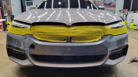 [BMW 520D] 3M 쿨그레이(시멘트색상) 전체 랩핑 시공 / 인천 서구 가정동
