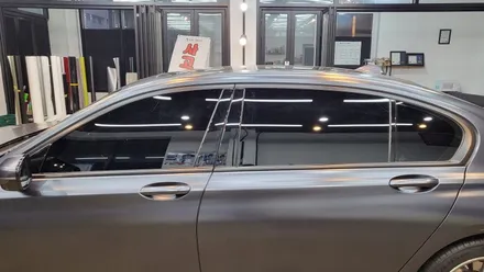 [BMW 7시리즈] 크롬죽이기 사틴블랙 시공~ / 인천 서구 가정동