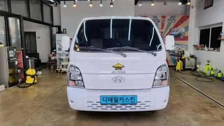 [현대 포터2 일렉트릭 전기차] 적재함 광고랩핑 시공 / 인천 서구 가정동