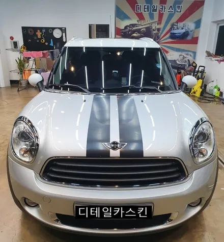 인천서구 가정동 루원시티 미니컨트리맨 루프스킨제거 / 인천 서구 가정동