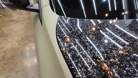인천 서구 가정동 bmw x7 무광카키그린 전체랩핑 시공 / 인천 서구 가정동