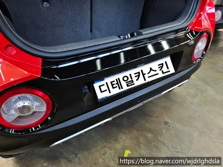 [현대 캐스퍼]크롬죽이기 부분랩핑 옵틱글래스 와이드미러 시공 / 인천 서구 가정동
