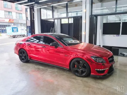 인천랩핑 중국산필름제거 벤츠 CLS63 AMG 전체렙핑 재시공 / 인천 서구 가정동