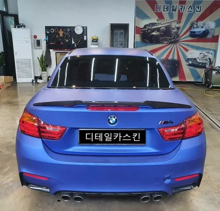 인천 서구 가정동 청라 루원시티 BMW M4(F83) 컨버터블 랩핑제거 / 인천 서구 가정동