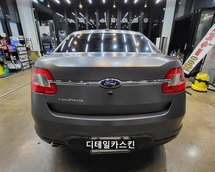 인천 서구 가정동 포드 토러스 사틴다크그레이 전체랩핑 시공~ / 인천 서구 가정동