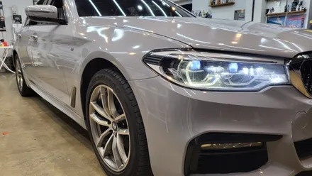 [BMW 520D] 3M 쿨그레이(시멘트색상) 전체 랩핑 시공 / 인천 서구 가정동