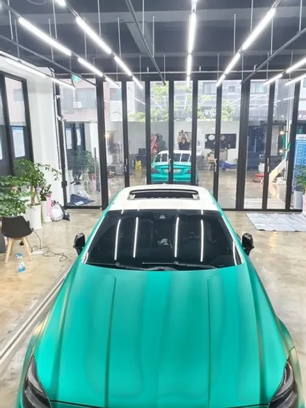 인천랩핑 부분랩핑 CLS63 AMG 루프스킨 / 인천 서구 가정동