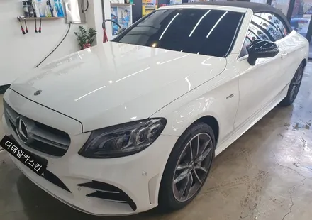 인천 가정동 PPF 전문 시공점 벤츠 C43 AMG 카브리올레 PPF 생활보호 패키지 / 인천 서구 가정동
